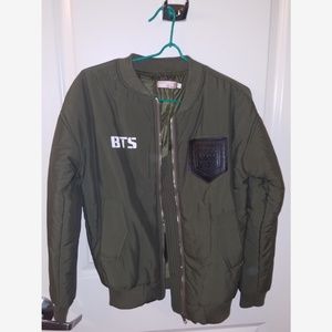 BTS Olive Green Jacket